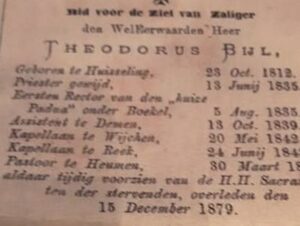Huisseling.nl; Theodorus Bijl